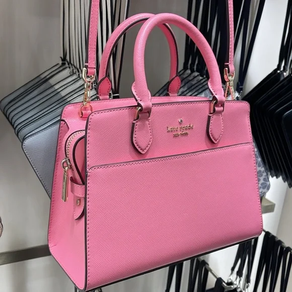 Kate Spade Madison Saffiano Leather Small Satchel
Blossom Pink
NWT - Picture 2 of 16